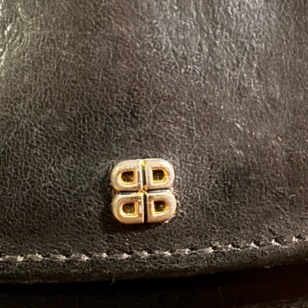 Bosca Italian leather snap wallet clutch sleek and beautiful - Picture 2 of 11